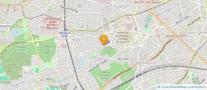 localisation de l'entreprise MADAME STEPHANIE GONDARD  MERIGNAC