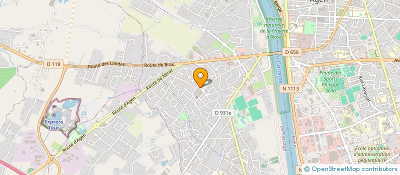 localisation de l'entreprise MADAME STEPHANIE GONIN  LE PASSAGE