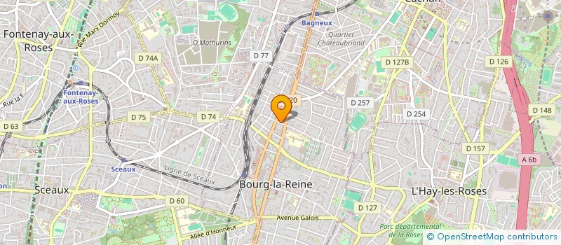 localisation de l'entreprise MADAME STEPHANIE GOROSTEGUI à BOURG-LA-REINE