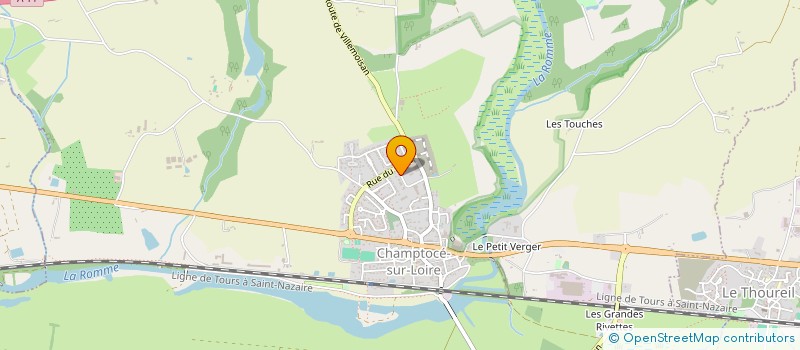 localisation de l'entreprise MADAME STEPHANIE GOUBEAU  SEICHES-SUR-LE-LOIR