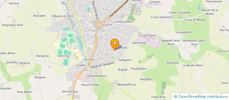 localisation de l'entreprise MADAME STEPHANIE GOUDALLE  PLABENNEC