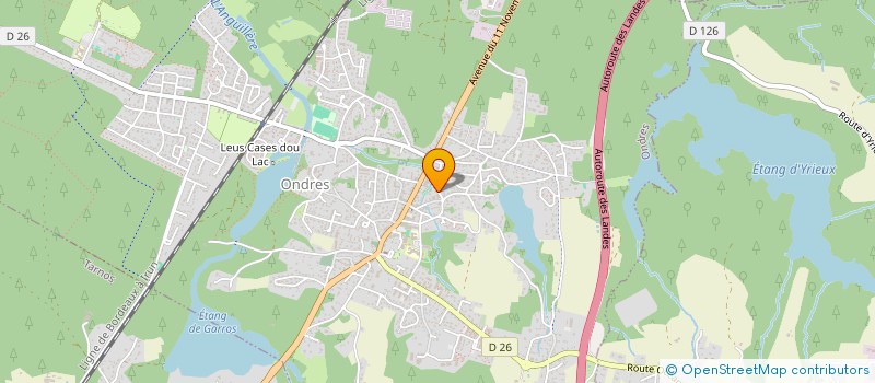 localisation de l'entreprise MADAME STEPHANIE GOULLEY  ONDRES