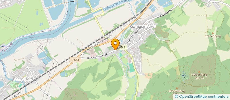 localisation de l'entreprise MADAME STEPHANIE GOULLON  KNIGSMACKER