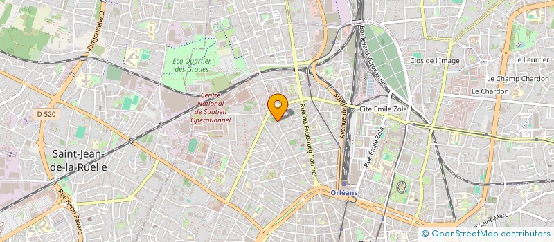 localisation de l'entreprise MADAME STEPHANIE GOUMY  ORLEANS