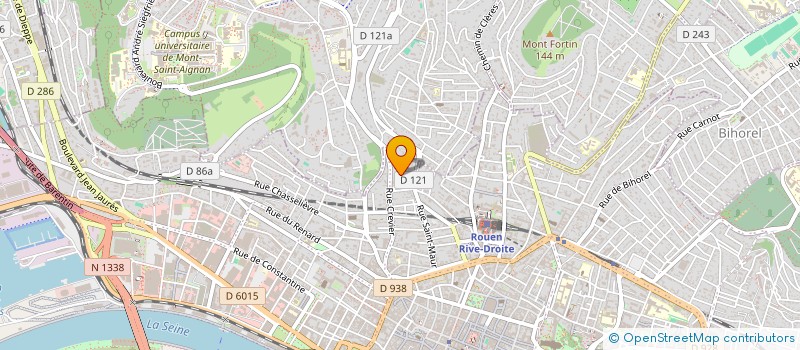 localisation de l'entreprise MADAME STEPHANIE GOURMELON à ROUEN