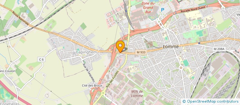 localisation de l'entreprise MADAME STEPHANIE GOURNAY à LILLE