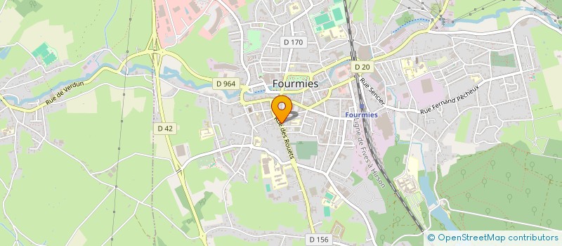 localisation de l'entreprise MADAME STEPHANIE GOURNAY  FOURMIES