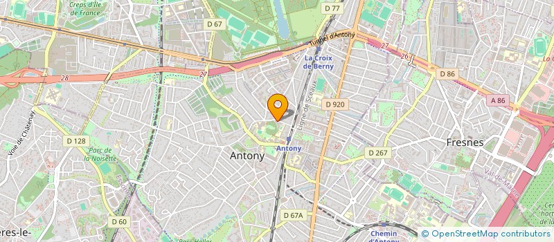 localisation de l'entreprise MADAME STEPHANIE GOUTTE à ANTONY