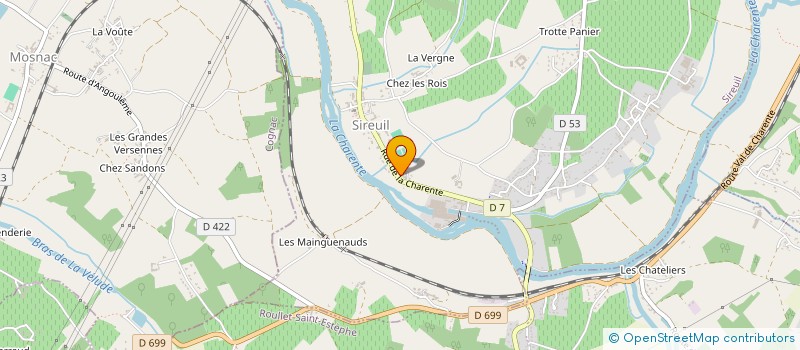 localisation de l'entreprise MADAME STEPHANIE GOYON à SIREUIL