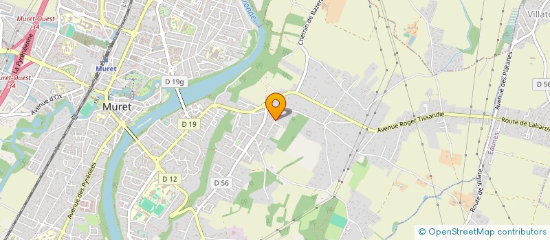 localisation de l'entreprise MADAME STEPHANIE GRAND  MURET