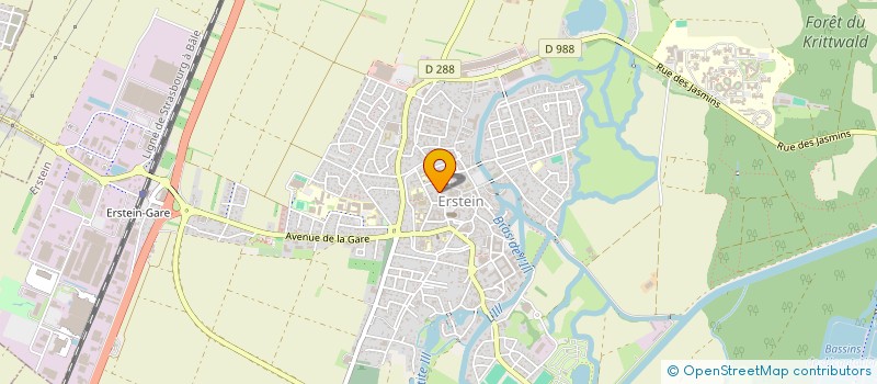 localisation de l'entreprise MADAME STEPHANIE GRAU  MATZENHEIM