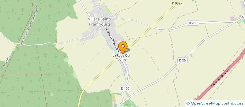 localisation de l'entreprise MADAME STEPHANIE GRENON  VILLERS-SAINT-FRAMBOURG-OGNON