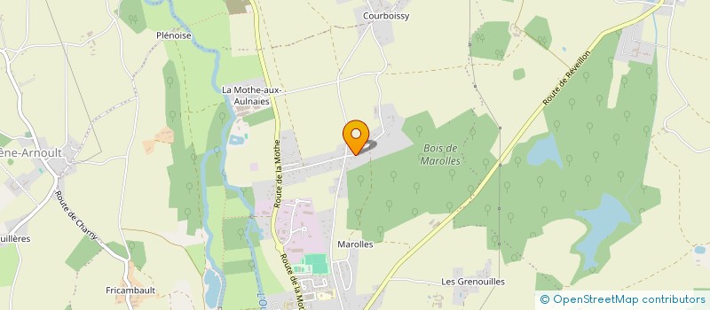 localisation de l'entreprise MADAME STEPHANIE GRENOT  CHARNY OREE DE PUISAYE