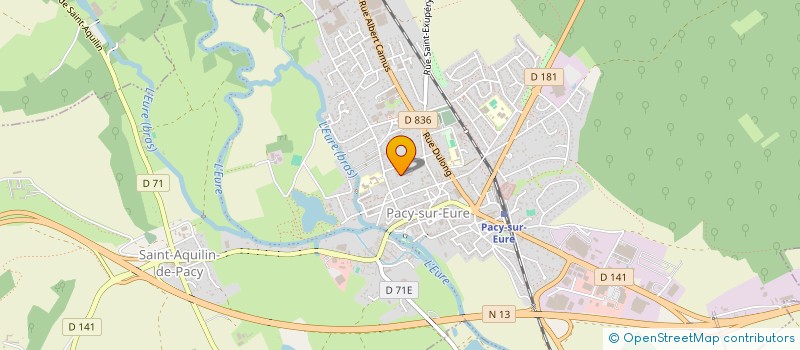 localisation de l'entreprise MADAME STEPHANIE GRESSIN  MENILLES