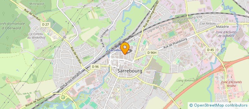 localisation de l'entreprise MADAME STEPHANIE GRIECI  SARREBOURG