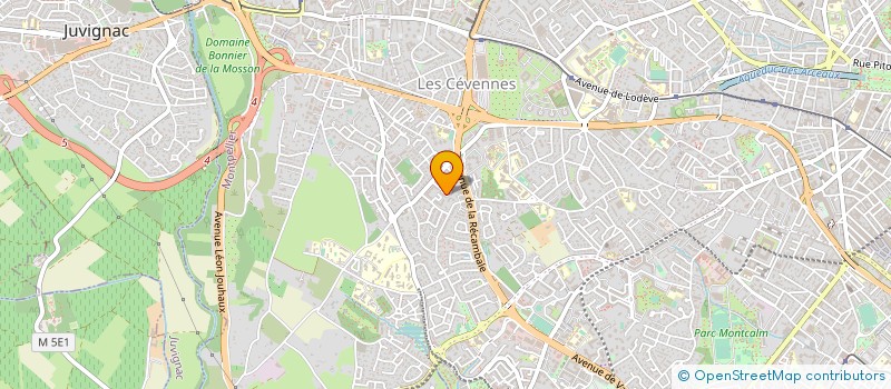 localisation de l'entreprise MADAME STEPHANIE GRIMARD à MONTPELLIER
