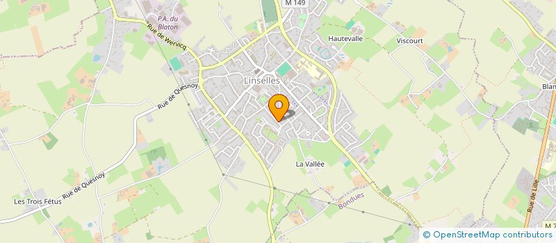 localisation de l'entreprise MADAME STEPHANIE GRIMONPONT à LINSELLES