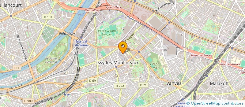 localisation de l'entreprise MADAME STEPHANIE GROISARD à ISSY-LES-MOULINEAUX