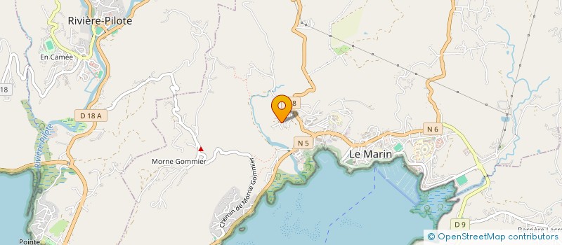 localisation de l'entreprise MADAME STEPHANIE GROSSEPIECE à LE MARIN