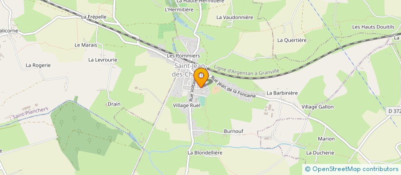 localisation de l'entreprise MADAME STEPHANIE GROUALLE  SAINT-JEAN-DES-CHAMPS