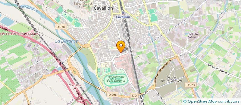 localisation de l'entreprise MADAME STEPHANIE GRUDA  CAVAILLON