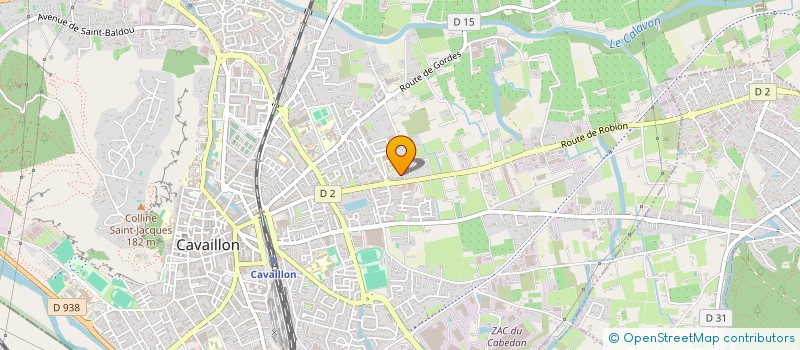 localisation de l'entreprise MADAME STEPHANIE GUENDE  CAVAILLON