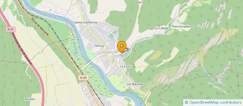 localisation de l'entreprise MADAME STEPHANIE GUERLAIS  VOLONNE