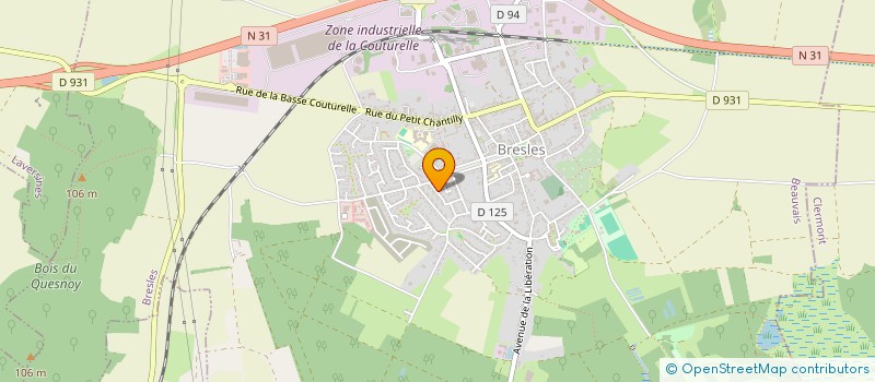 localisation de l'entreprise MADAME STEPHANIE GUERRIER  BRESLES