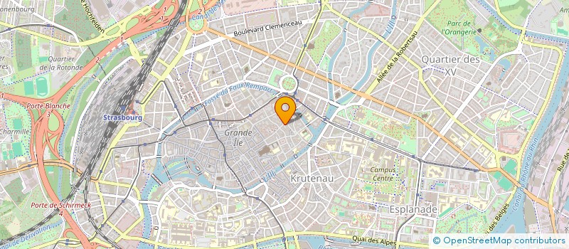 localisation de l'entreprise MADAME STEPHANIE GUEZ  STRASBOURG