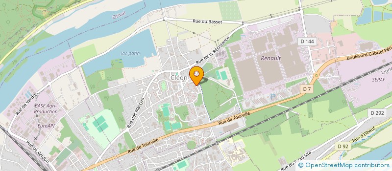 localisation de l'entreprise MADAME STEPHANIE GUGLIELMETTI  CLEON