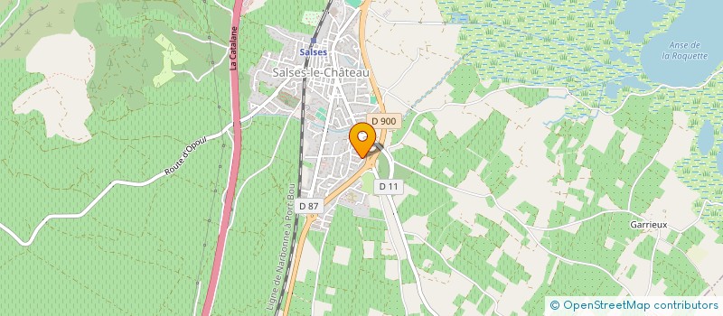 localisation de l'entreprise MADAME STEPHANIE GUIGNARD à SALSES-LE-CHATEAU