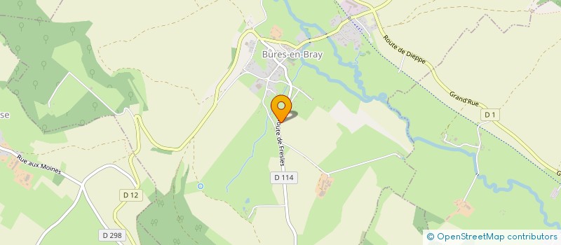 localisation de l'entreprise MADAME STEPHANIE GUIHARD - POULET  BURES-EN-BRAY