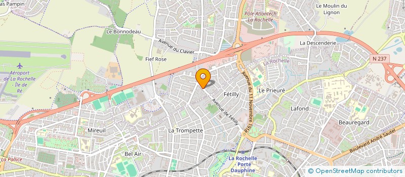 localisation de l'entreprise MADAME STEPHANIE GUILHABERT  LAGORD