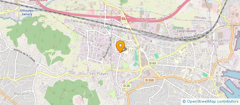 localisation de l'entreprise MADAME STEPHANIE GUILLAUME  LA SEYNE-SUR-MER