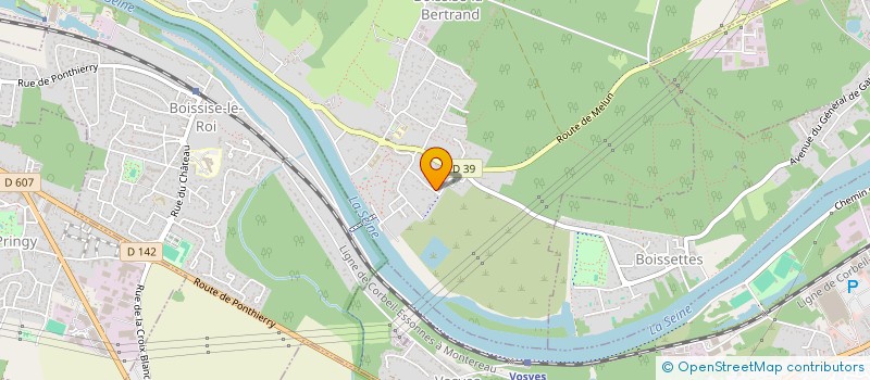 localisation de l'entreprise MADAME STEPHANIE GUILLAUME  BOISSISE-LA-BERTRAND