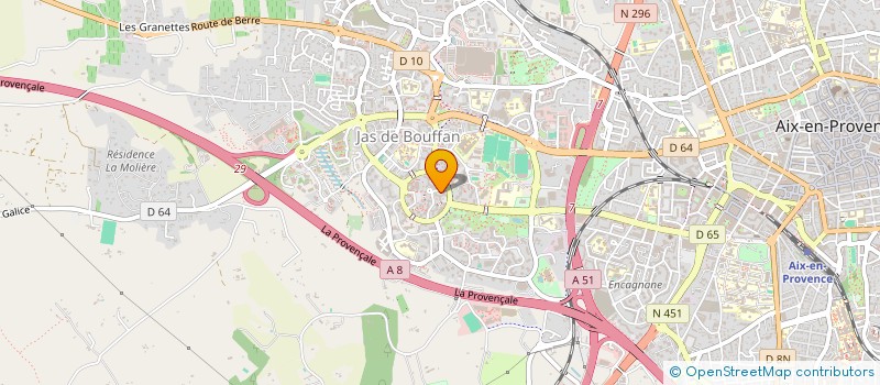 localisation de l'entreprise MADAME STEPHANIE GUILLAUME à AIX-EN-PROVENCE