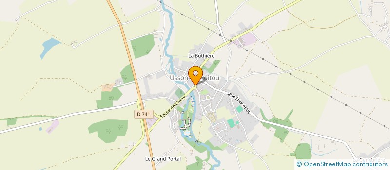 localisation de l'entreprise MADAME STEPHANIE GUITTON à USSON-DU-POITOU