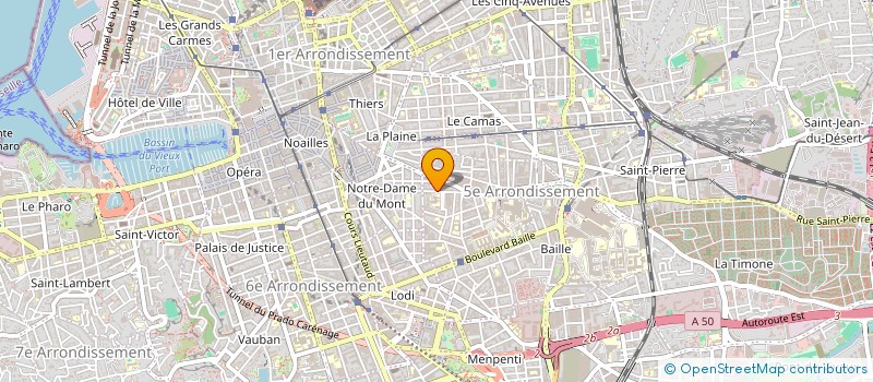 localisation de l'entreprise MADAME STEPHANIE GUY à MARSEILLE