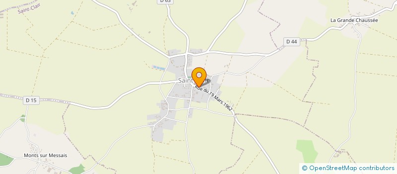 localisation de l'entreprise MADAME STEPHANIE GUYONNET  SAINT-CLAIR