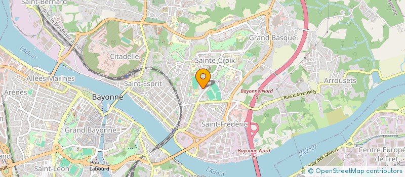localisation de l'entreprise MADAME STEPHANIE GUZMAN à BAYONNE