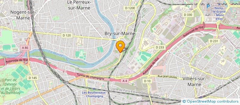localisation de l'entreprise MADAME STEPHANIE HADDAD à BRY-SUR-MARNE