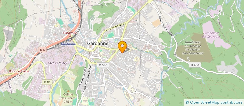 localisation de l'entreprise MADAME STEPHANIE HAKIN FRANCOU à GARDANNE