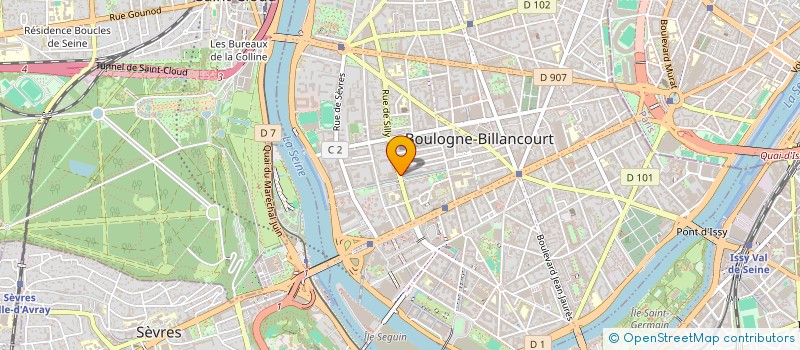localisation de l'entreprise MADAME STEPHANIE HAMAYON à BOULOGNE-BILLANCOURT