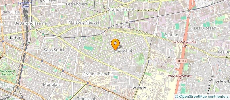 localisation de l'entreprise MADAME STEPHANIE HAMELIN  LYON