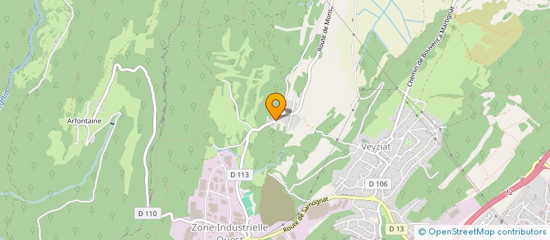 localisation de l'entreprise MADAME STEPHANIE HAMEURY à OYONNAX