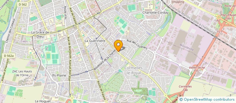 localisation de l'entreprise MADAME STEPHANIE HAMON  CORMELLES-LE-ROYAL