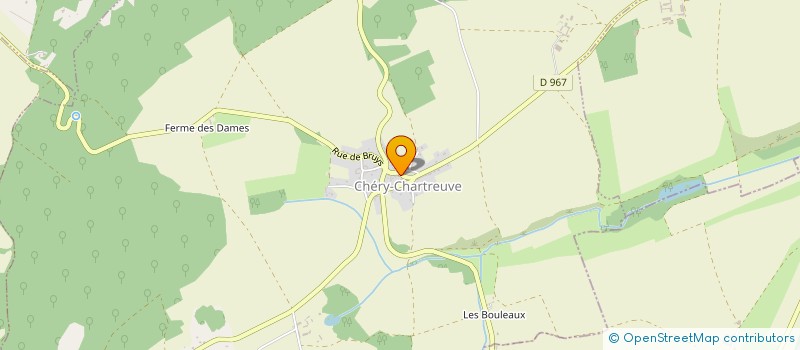 localisation de l'entreprise MADAME STEPHANIE HANRY  CHERY-CHARTREUVE