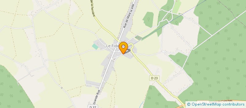 localisation de l'entreprise MADAME STEPHANIE HAQUET  LE FIDELAIRE