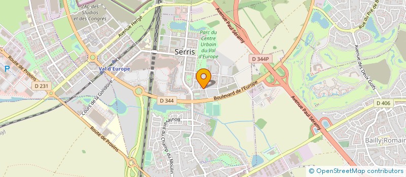 localisation de l'entreprise MADAME STEPHANIE HATRISSE  JOSSIGNY