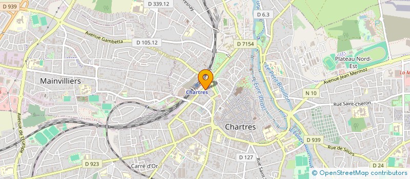 localisation de l'entreprise MADAME STEPHANIE HATTON à CHARTRES